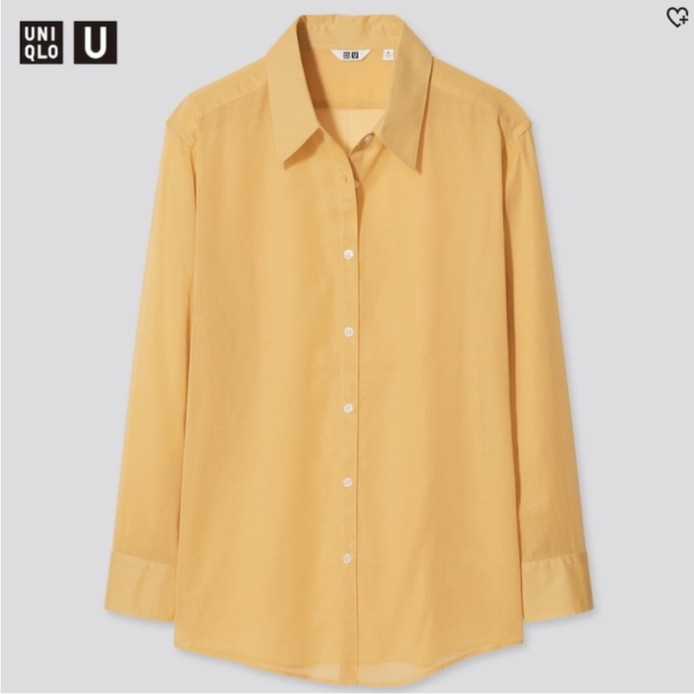 UNİQLO Yellow Blouse